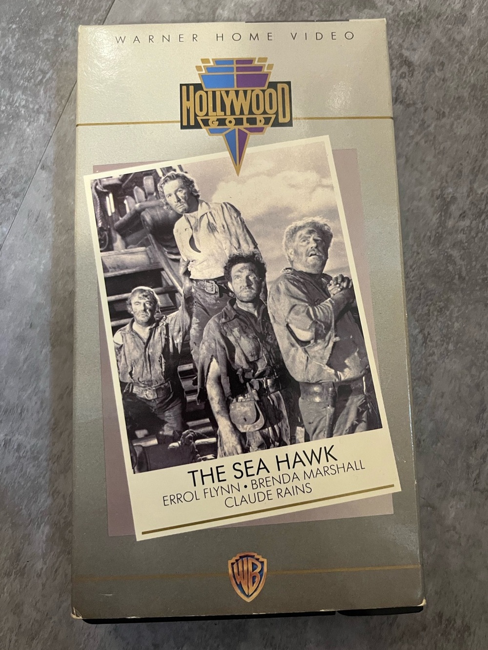 VHS The Sea Hawk Hollywood Gold